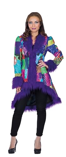 PartyXPeople Kostüm Patchwork Mantel Damen | Fasching Karneval Jacke | Patchwork Plüsch lila-bunt 118230-40 PartyXPeople Kostüm Patchwork Mantel Damen | Fasching Karneval Jacke | Patchwork Plüsch lila-bunt 118230-40 von PartyXPeople