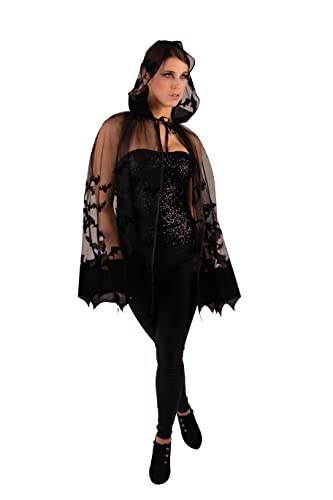 PartyXPeople Umhang Fledermaus Damen I Einfaches Kombinieren I Geeignet für Karneval, Halloween, Mottoparty und Rollenspiel PartyXPeople Umhang Fledermaus Damen I Einfaches Kombinieren I Geeignet für Karneval, Halloween, Mottoparty und Rollenspiel von PartyXPeople
