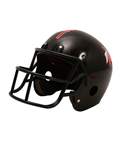 Partychimp 83-01399 - American Football Helm, One-Size, schwarz von My Other Me