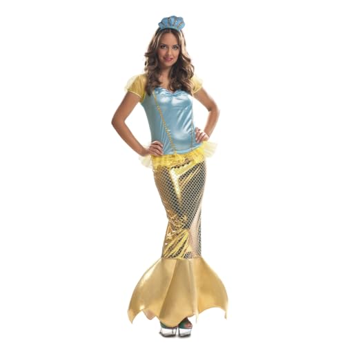 Partychimp 83-02610 - Little Mermaid, Damenkostüm, S, blau Partychimp 83-02610 - Little Mermaid, Damenkostüm, S, blau von My Other Me