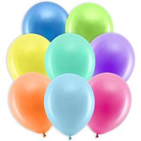 10 pastellfarbene Party-Ballons, 30cm von Partydeco