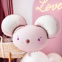 3D-Folienballon Kleine Maus, 75cm x 46cm, heliumgeeignet 3D-Folienballon Kleine Maus, 75cm x 46cm, heliumgeeignet von Partydeco