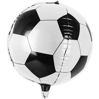 Kugelrunder Folienballon "Fußball", Ø 40cm Kugelrunder Folienballon "Fußball", Ø 40cm von Partydeco