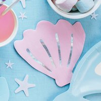 Muschel Servietten, 20er Pack, 25cm x 25cm Muschel Servietten, 20er Pack, 25cm x 25cm von Partydeco