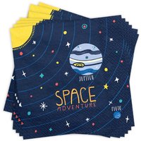 Partyservietten Weltall, 20er Pack, 33cm x 33cm Partyservietten Weltall, 20er Pack, 33cm x 33cm von Partydeco