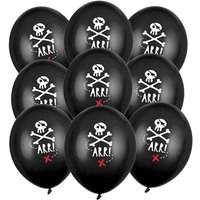 Piraten Luftballons im 50er Pack, Ø 30cm Piraten Luftballons im 50er Pack, Ø 30cm von Partydeco