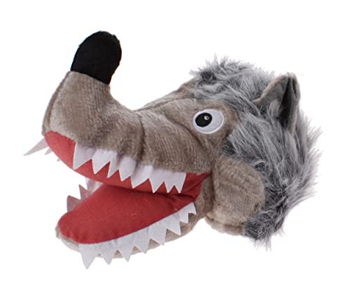 Boland 99947 - Erwachsenenhut Wolf, Plüsch-Mütze mit Maul, Augen und Ohren, Kostüm, Karneval, Mottoparty, JGA Boland 99947 - Erwachsenenhut Wolf, Plüsch-Mütze mit Maul, Augen und Ohren, Kostüm, Karneval, Mottoparty, JGA von Boland