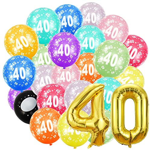 Geburtstag zahlen luftballon 40 jahre und 20Pcs 30cm Luftballons- Folienballon in 40"-101cm Geburtstagsdeko - Ballon Zahl Deko zum Geburtstag fliegt mit Helium für Männer Frauen 40.Geburtstagsparty Geburtstag zahlen luftballon 40 jahre und 20Pcs 30cm Luftballons- Folienballon in 40"-101cm Geburtstagsdeko - Ballon Zahl Deko zum Geburtstag fliegt mit Helium für Männer Frauen 40.Geburtstagsparty von Partyhausy