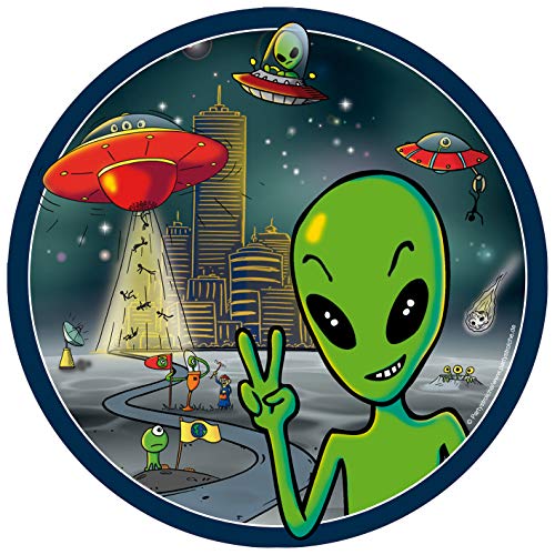 8 Teller * Alien * für Kindergeburtstag und Mottoparty | Kinder Geburtstag Party Pappteller Partyteller Plates All Weltraum Space Ausserirdische 8 Teller * Alien * für Kindergeburtstag und Mottoparty | Kinder Geburtstag Party Pappteller Partyteller Plates All Weltraum Space Ausserirdische von Partystrolche