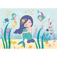 Einladung Kleine Meerjungfrau, 8 St. Einladung Kleine Meerjungfrau, 8 St. von Partystrolche