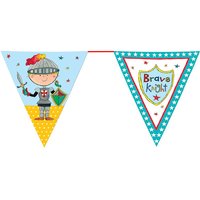 Wimpelkette Tapferer Ritter, 1 St. Wimpelkette Tapferer Ritter, 1 St. von Partystrolche