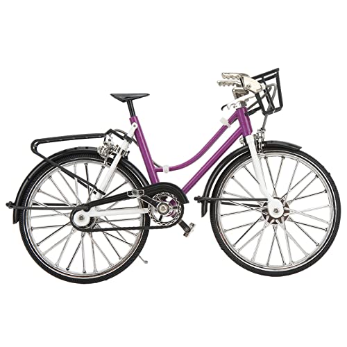 Pasamer Fahrrad-Spielzeug, Mini-Fahrrad-Ornamente, lila Farbe, schön für Freunde, mit Jungen, Mädchen, für Zuhause, Büro, Schreibtisch, Dekoration, als Geschenk Pasamer Fahrrad-Spielzeug, Mini-Fahrrad-Ornamente, lila Farbe, schön für Freunde, mit Jungen, Mädchen, für Zuhause, Büro, Schreibtisch, Dekoration, als Geschenk von Pasamer