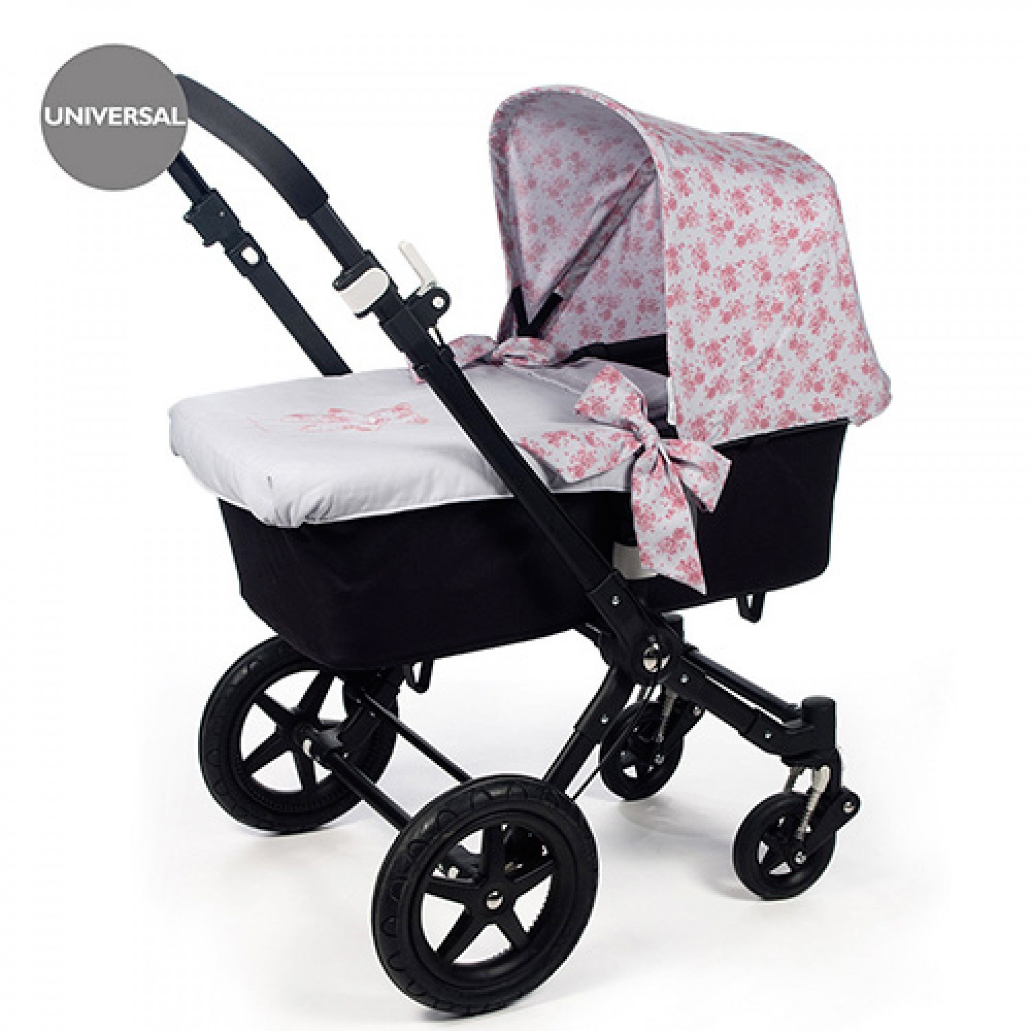 Set 3 Stück Universal Bag Pasito a Pasito für Kinderwagen English Rose / Set 3 Stück Universal Bag Pasito a Pasito für Kinderwagen English Rose / von Pasito a Pasito