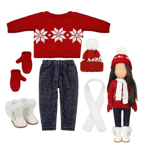18 Zoll Puppenkleidung süße gestrickte amerikanische Puppenkleidung Weihnachten Winter -Outfit mit Schuhen, Pullovern, Hosen, Hut, Handschuhen und Schals für Weihnachtsdekor -Geschenke, Style 1, Deco 18 Zoll Puppenkleidung süße gestrickte amerikanische Puppenkleidung Weihnachten Winter -Outfit mit Schuhen, Pullovern, Hosen, Hut, Handschuhen und Schals für Weihnachtsdekor -Geschenke, Style 1, Deco von Pastoralist