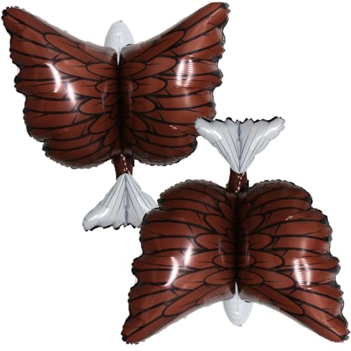 4. Juli Luftballons 2pcs 3D aufblasbare Adlerballon 33x27 Realistische Vogelballons wiederverwendbares Adlerdekor für Kinder Babyparty Geburtstagsfeier, Weihnachtsdekoration von Pastoralist