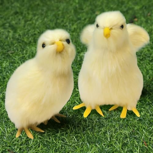 Pastoralist 2pcs Fuzzy Chicks süße realistisch hellgelbe pelzige Hühnchengefüllte Tierarzt für Foto -Requisiten Osterkorb Dekoration Store Haus, Fuzzy Chicks, Hühnchengefüllte Tier Pastoralist 2pcs Fuzzy Chicks süße realistisch hellgelbe pelzige Hühnchengefüllte Tierarzt für Foto -Requisiten Osterkorb Dekoration Store Haus, Fuzzy Chicks, Hühnchengefüllte Tier von Pastoralist