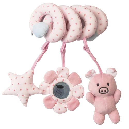 Pastoralist Baby Kinderbett Spielzeug, Plüsch -Ferkel -Spiral -Rasseln Spielzeug, Stuhlspielzeug hängend, frühe Bildung Autositzspielzeug für Babys Säugling Jungen Mädchen Pastoralist Baby Kinderbett Spielzeug, Plüsch -Ferkel -Spiral -Rasseln Spielzeug, Stuhlspielzeug hängend, frühe Bildung Autositzspielzeug für Babys Säugling Jungen Mädchen von Pastoralist