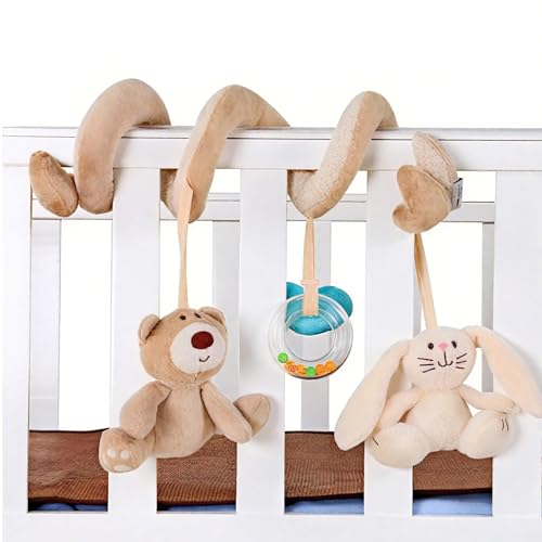 Pastoralist Spiralautositz Spielzeug Bären Kaninchen -Autositz -Spielzeug hängen in Grillkopien und Rasseln für Kinderbett Kinderwagen, Weihnachtsdekorationen, Weihnachtsdekorationen Pastoralist Spiralautositz Spielzeug Bären Kaninchen -Autositz -Spielzeug hängen in Grillkopien und Rasseln für Kinderbett Kinderwagen, Weihnachtsdekorationen, Weihnachtsdekorationen von Pastoralist