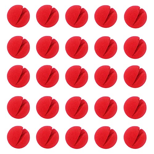 Pasyauer 30 STÜCKE 2X2 Cosplay Nasen Rote Clownsnase für KostüM Lieferungen Weihnachten Pasyauer 30 STÜCKE 2X2 Cosplay Nasen Rote Clownsnase für KostüM Lieferungen Weihnachten von Pasyauer