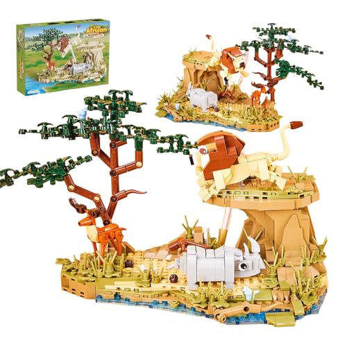Pasyru Grasland Bausteine Spielzeug Kit, 755 Teile Klemmbausteine Modular Spielzeug Modell, DIY Kreatives Grasland Architektur Modellbausatz, Geschenk für Kinder und Erwachsene Pasyru Grasland Bausteine Spielzeug Kit, 755 Teile Klemmbausteine Modular Spielzeug Modell, DIY Kreatives Grasland Architektur Modellbausatz, Geschenk für Kinder und Erwachsene von Pasyru
