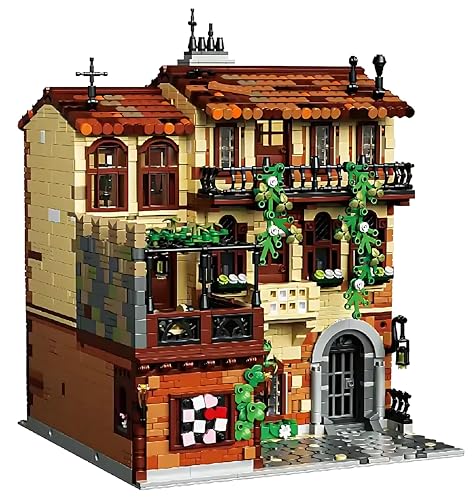 Pasyru Mittelalter Architektur Bausteine Bausatz, 3800 Teile Klemmbausteine Modular House Modellbausatz, MOC Architektur Bausteine Haus Modell Bausatz, Architekturmodell Geschenk für Erwachsene Pasyru Mittelalter Architektur Bausteine Bausatz, 3800 Teile Klemmbausteine Modular House Modellbausatz, MOC Architektur Bausteine Haus Modell Bausatz, Architekturmodell Geschenk für Erwachsene von Pasyru