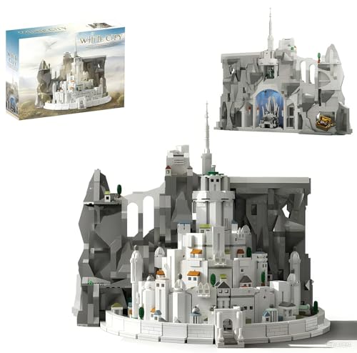 Pasyru Weiße Stadt Bausteine Bausatz, 2318 Teile Klemmbausteine Modular Haus Spielzeug Modell, DIY Kreatives Bausätze Architektur Modellbausatz, Geschenk für Kinder und Erwachsene Pasyru Weiße Stadt Bausteine Bausatz, 2318 Teile Klemmbausteine Modular Haus Spielzeug Modell, DIY Kreatives Bausätze Architektur Modellbausatz, Geschenk für Kinder und Erwachsene von Pasyru