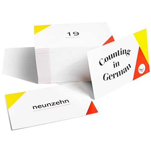 Pat's Flash Cards Zählung auf Deutsch Lernkarten: Umfassende Abdeckung von 1-100, Ordinalzahlen, 1000s, Millionen von Pat's Flash Cards