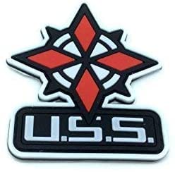 Umbrella Security Service USS White Cosplay PVC Patch von Patch Nation