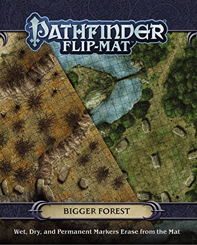 PAIZO PUBLISHING Pathfinder Flip-Mat: Bigger Forest von Pathfinder