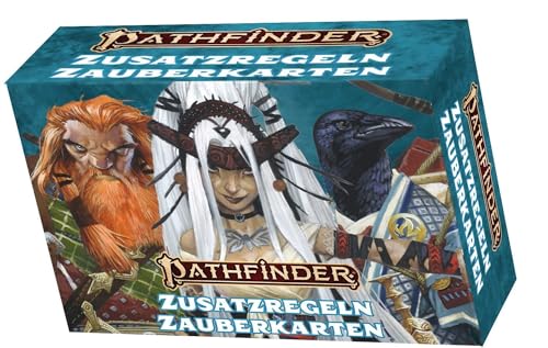 Pathfinder 2 - Zusatzregeln-Zauberkarten von Pathfinder
