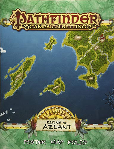 Pathfinder Campaign Setting: Ruins of Azlant Poster Map Folio Pathfinder Campaign Setting: Ruins of Azlant Poster Map Folio von Pathfinder
