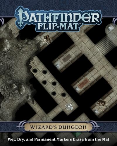 Pathfinder Flip-Mat: Wizard’s Dungeon von Paizo Publishing