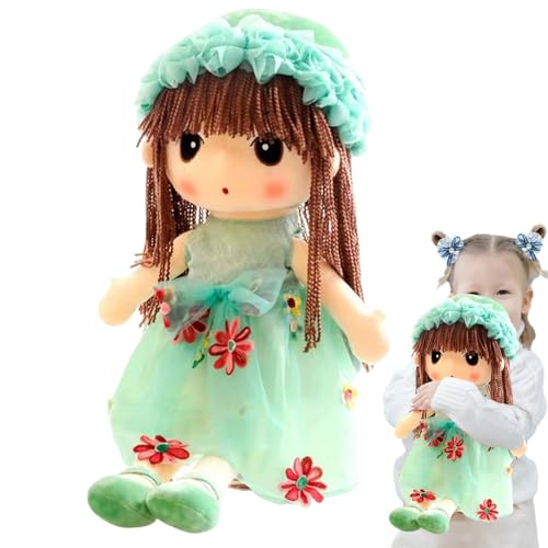 Patifirst Baby Puppe Für Mädchen,Weiches Kuscheltier,Handgemachter Weicher Süßer Schlafbegleiter Für Kleinkind - Für Schlafzimmer Sofa Dekoration Geburtstag Weihnachten von Patifirst