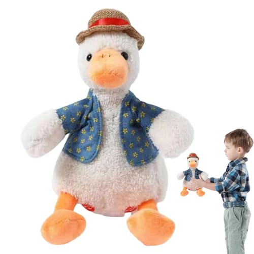 Patifirst Interaktive Tanzende Ente, Tanzende Entenspielzeug - Singen Duck Stoffed Animal | Kreative lustige Trickspielzeug, lustige interaktive Puppe, Plüschspielzeugfiguren, leuchtende Farben Patifirst Interaktive Tanzende Ente, Tanzende Entenspielzeug - Singen Duck Stoffed Animal | Kreative lustige Trickspielzeug, lustige interaktive Puppe, Plüschspielzeugfiguren, leuchtende Farben von Patifirst