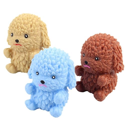 Patifirst Squeeze Hund Fidget Toys, Hund Fidget Toys for Kids | Niedliche Stressabbau Simulation Cartoon Sensorischer Welpe - Antistress -Partyzubehör, kreatives Tierspiel für Hundeliebhaber, Kinder, Patifirst Squeeze Hund Fidget Toys, Hund Fidget Toys for Kids | Niedliche Stressabbau Simulation Cartoon Sensorischer Welpe - Antistress -Partyzubehör, kreatives Tierspiel für Hundeliebhaber, Kinder, von Patifirst