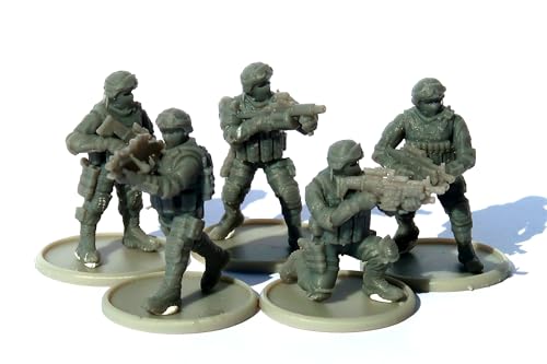 Schützenkommando - Moderne Wargaming Miniaturen für Tabletop Rollenspiele (20mm) von Patrick Miniatures