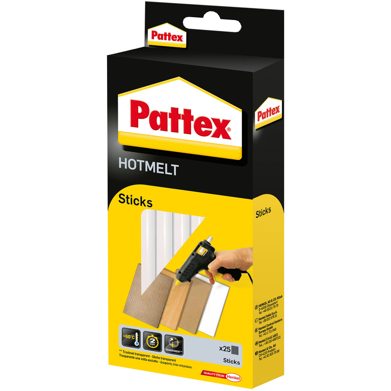 Pattex Heißklebesticks HOTMELT (Ø11mm) 25er-Pack von Pattex