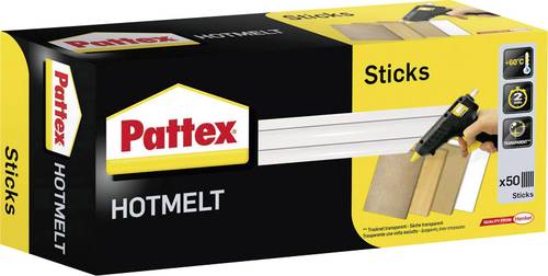 Pattex PTK1 Heißklebesticks 11mm 200mm Transparent 1000g 50St. von Pattex