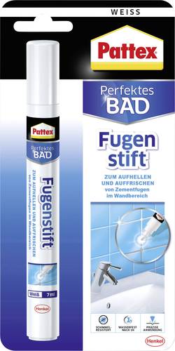 Pattex Perfektes Bad Fugenstift Herstellerfarbe Weiß PFS7 7ml von Pattex