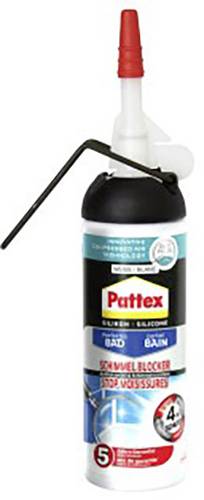 Pattex Perfektes Bad Schimmel Blocker Silikon Herstellerfarbe Weiß PKSSW 100ml von Pattex