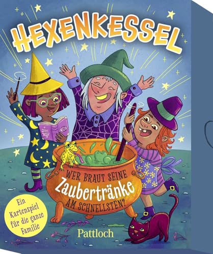 Hexenkessel: Wer Braut Seine Zaubertränke am schnellsten? | Temporeiches Kartenspiel ab 6 Jahren für 2-5 Personen Hexenkessel: Wer Braut Seine Zaubertränke am schnellsten? | Temporeiches Kartenspiel ab 6 Jahren für 2-5 Personen von Pattloch Geschenkbuch