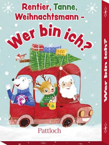 Rentier, Tanne, Weihnachtsmann: Wer Bin ich? - Die Weihnachtsedition | Der Spiele-Klassiker als Kartenspiel mit Weihnachtsmotiven | Ab 5 Jahren Rentier, Tanne, Weihnachtsmann: Wer Bin ich? - Die Weihnachtsedition | Der Spiele-Klassiker als Kartenspiel mit Weihnachtsmotiven | Ab 5 Jahren von Pattloch Geschenkbuch