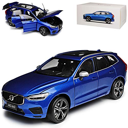 Paudi Volvo XC60 R II SPA SUV Blau 2. Generation Ab 2017 1/18 Modell Auto von Paudi