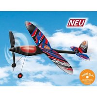 Paul Günther 1659 - VORTEX Gummimotor Flugzeug (ohne Strom), 49 x 50 cm von Paul Günther GmbH & Co. KG