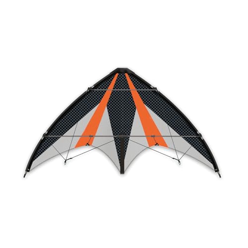 GÜNTHER FLUGSPIELE 1028 - Sportlenkdrachen Synergy 125 GX, Segel aus Ripstop-Polyester, mit zwei Lenkspulen und Schnüren, ca. 125 x 54 cm groß, geeignet für Kinder ab 10 Jahren von Günther Flugspiele