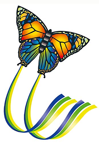 Günther Flugspiele 1151 - Einleiner-Drachen Butterfly, ca. 63 x 95 cm, Kinderdrachen aus robustem Polyester, für Kinder ab 6 Jahren, inkl. Griff und Drachenschnur Günther Flugspiele 1151 - Einleiner-Drachen Butterfly, ca. 63 x 95 cm, Kinderdrachen aus robustem Polyester, für Kinder ab 6 Jahren, inkl. Griff und Drachenschnur von GÜNTHER FLUGSPIELE