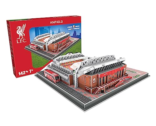 Close Up Nanostad Anfield Stadion 3D Puzzle FC Liverpool 142 Teile, aus Kunststoff & Karton von Paul Lamond