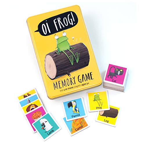 Oi 7345 Frog Memory Card Game, Yellow von Paul Lamond