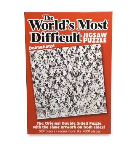 Paul Lamond Games Worlds Most Difficult Jigsaw Puzzle Dalmatians, White and Black von Paul Lamond