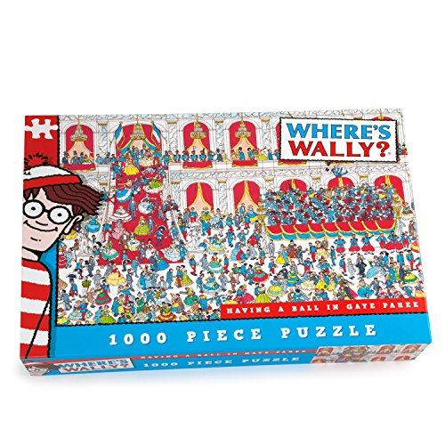 Paul Lamond Where’s Wally Having a Ball in Gaye Paree Puzzle (1000-Piece) von Paul Lamond